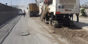 وزارة الأشغال تعلن عن بدء أعمال الصيانة لطريق عمان – جرش